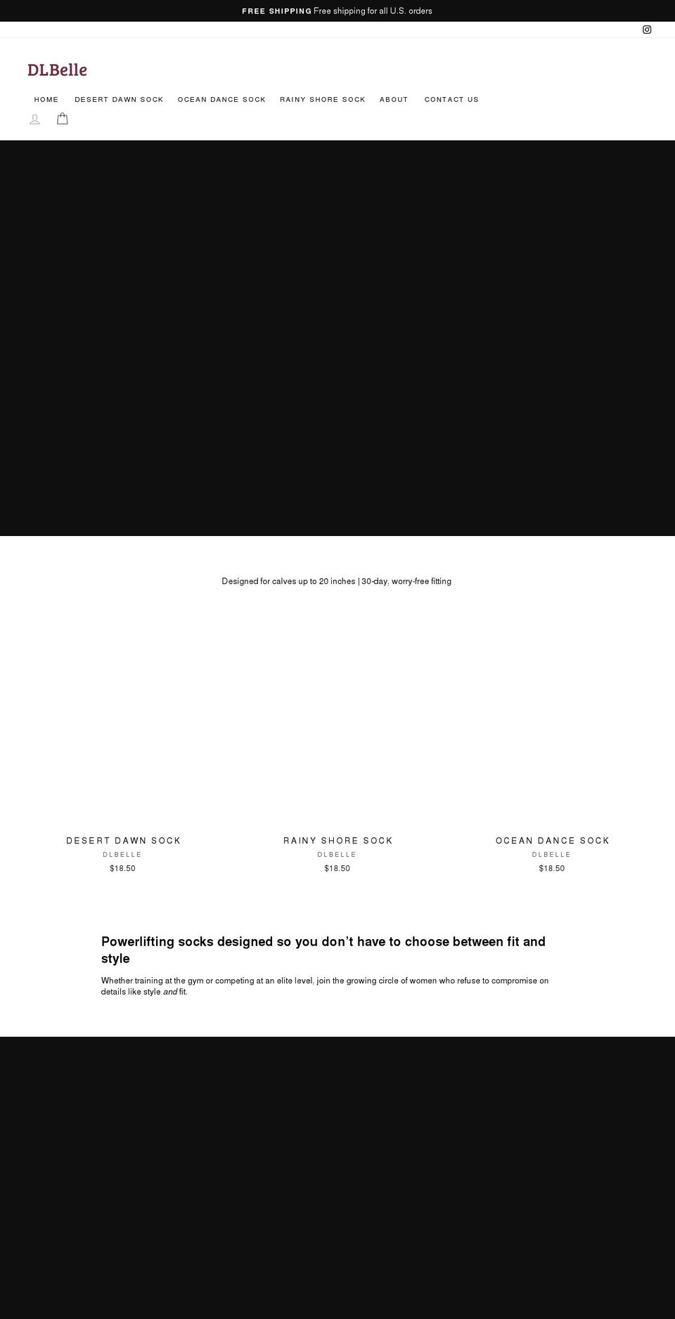 deadliftbelle.com shopify website screenshot