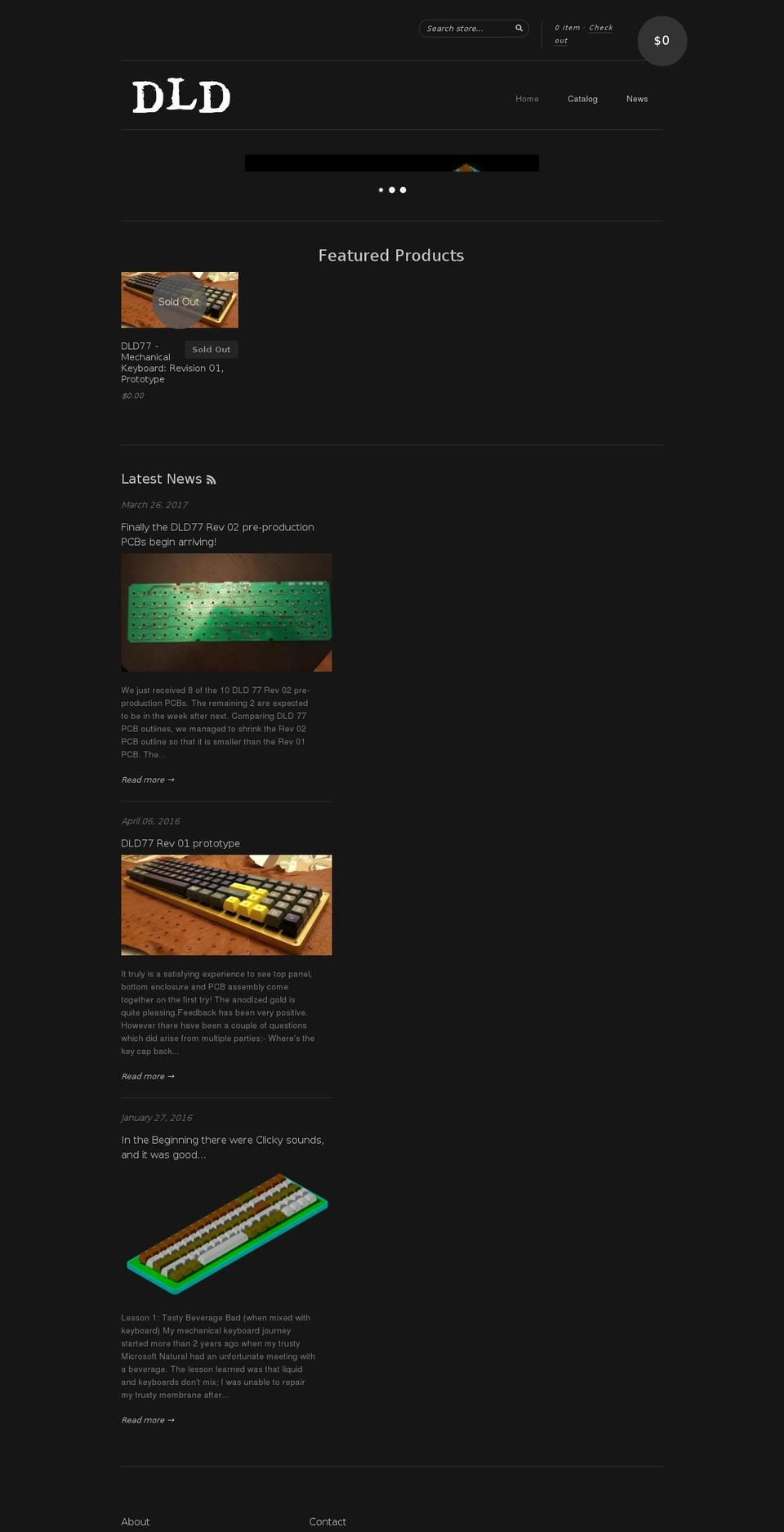 deadline-design.com shopify website screenshot