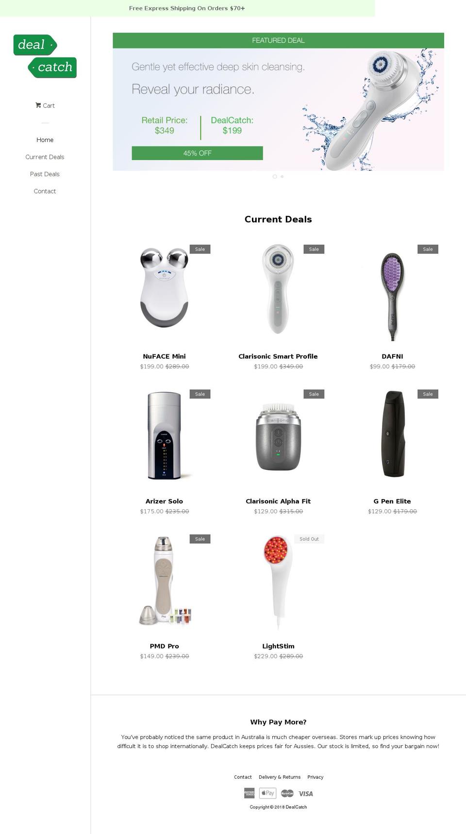 dealcatch.com.au shopify website screenshot