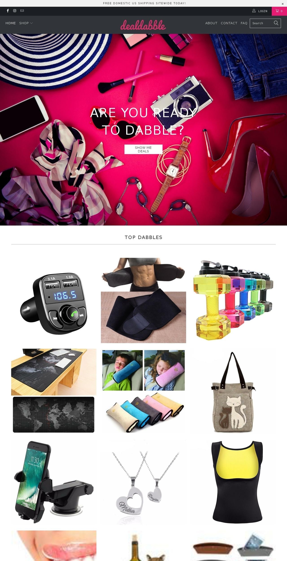 dealdabble.com — Shopify storefront screenshot