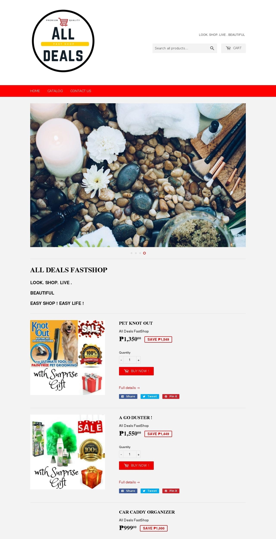 dealfastshop.com — Shopify storefront screenshot
