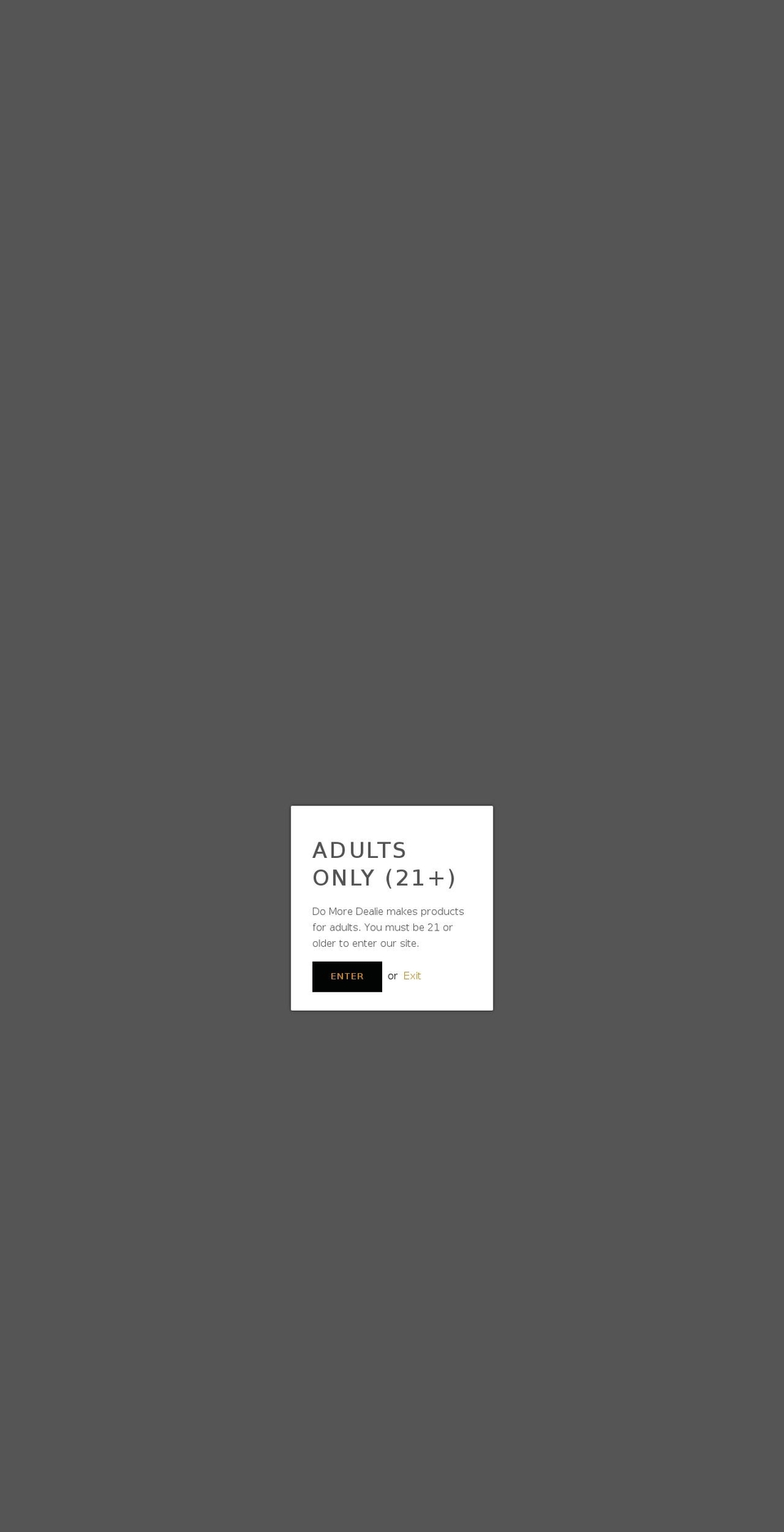dealieated.com shopify website screenshot