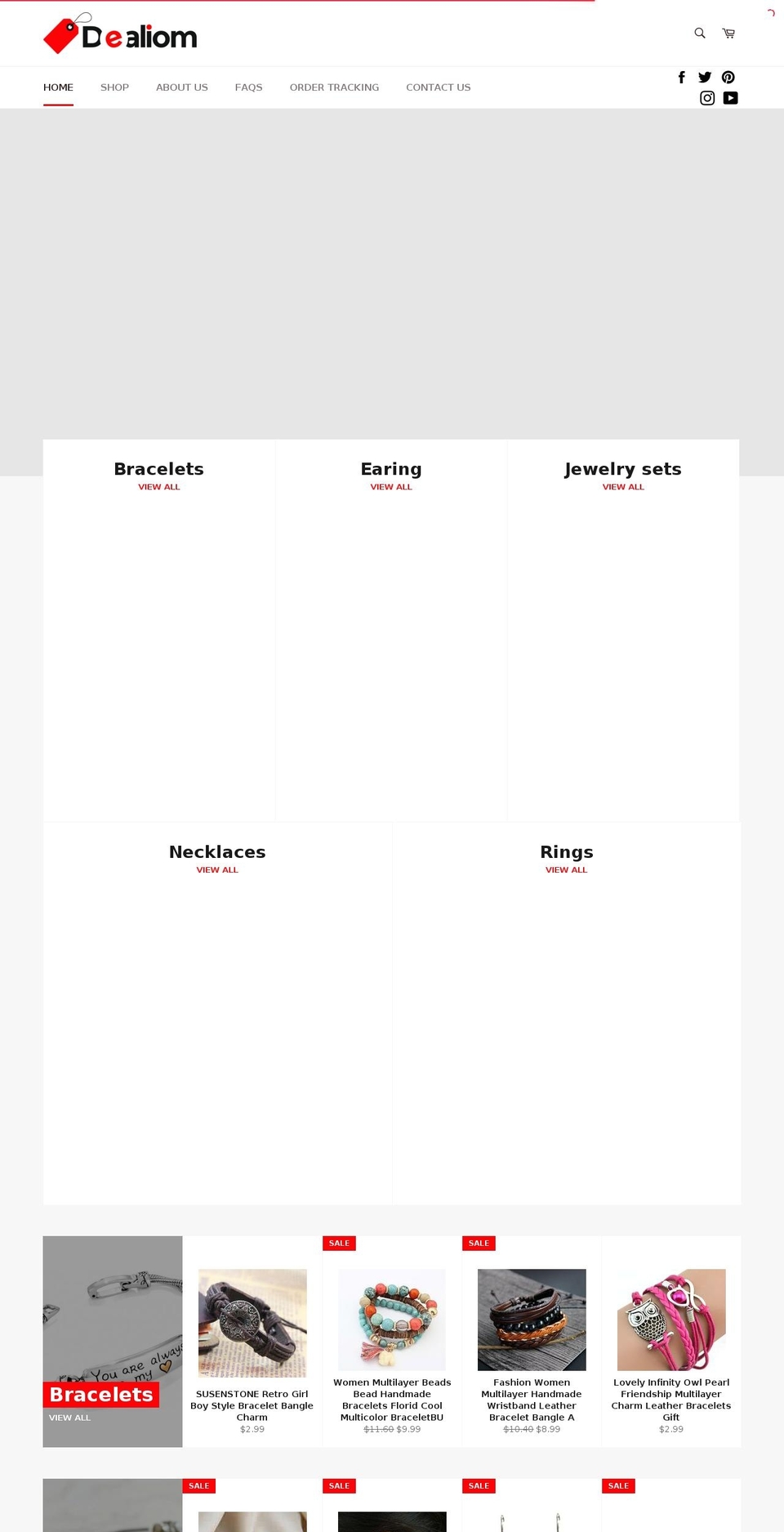 dealiom.com — Shopify storefront screenshot