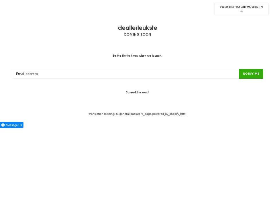 premium1-0-1 Shopify theme site example deallerleukste.nl