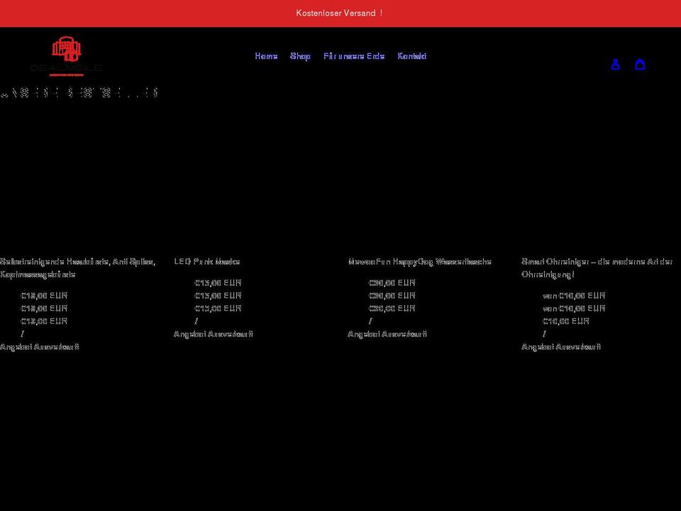 dealmeile.de shopify website screenshot