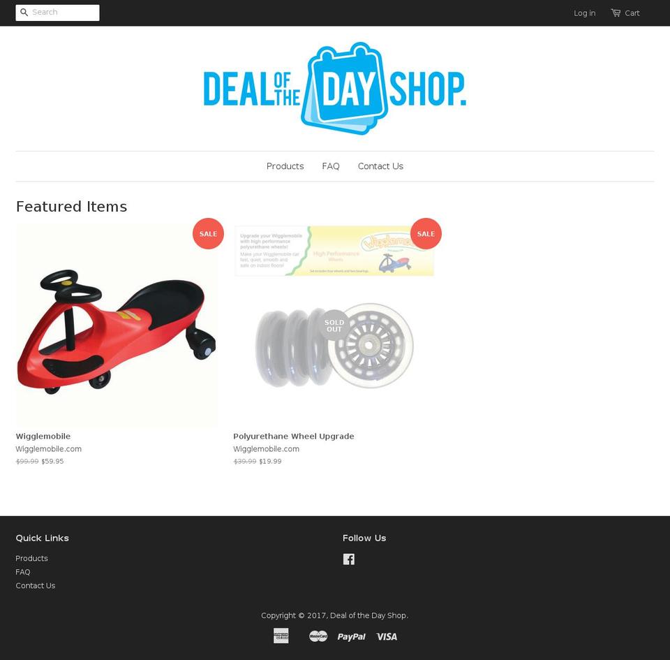 dealofthedayshop.com shopify website screenshot