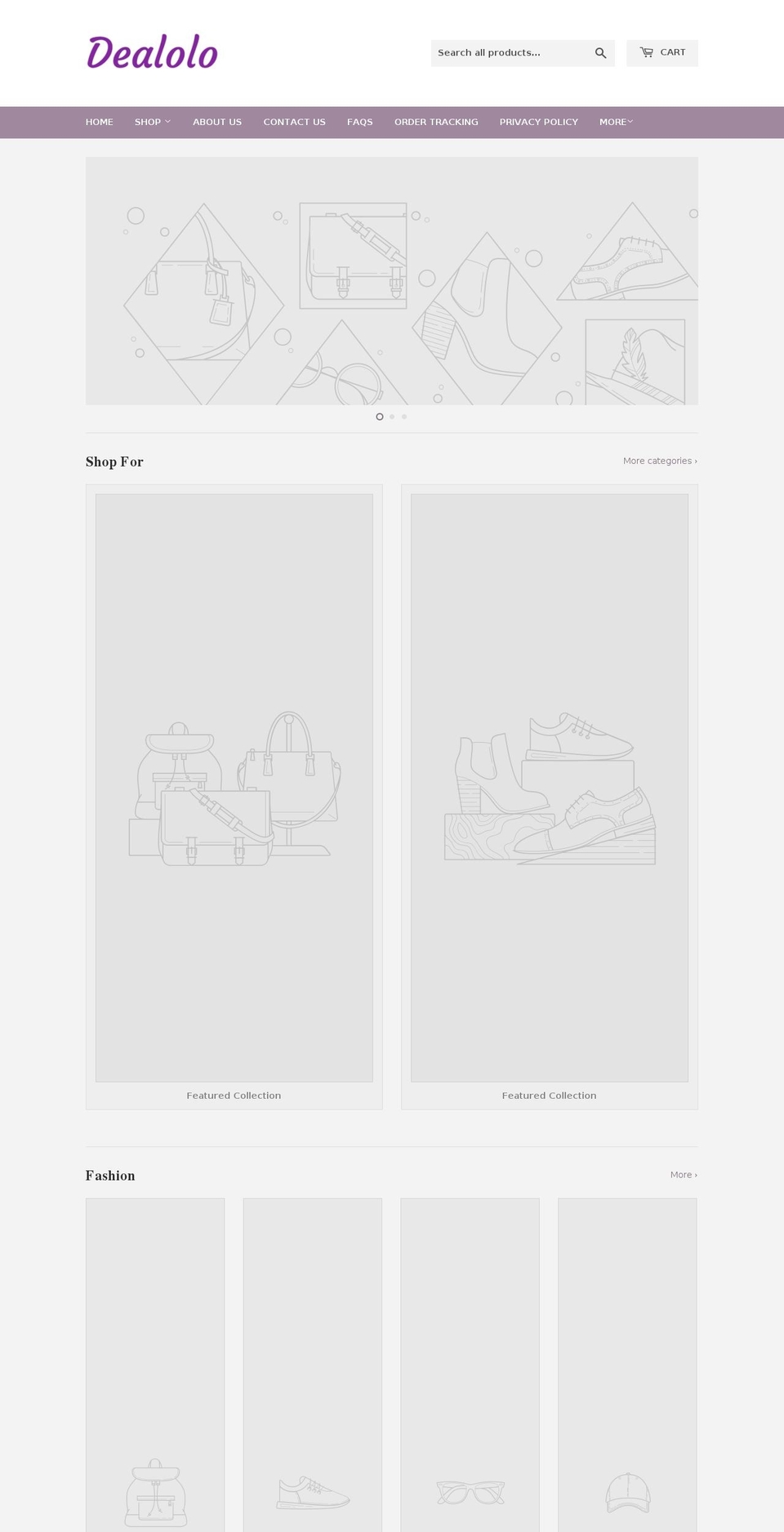dealolo.com — Shopify storefront screenshot