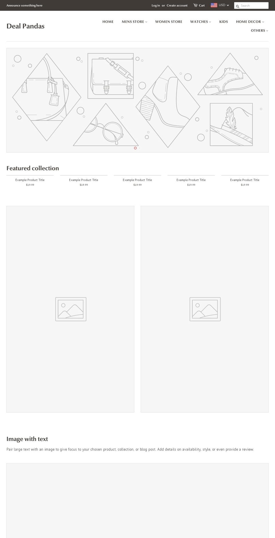 dealpandas.com — Shopify storefront screenshot