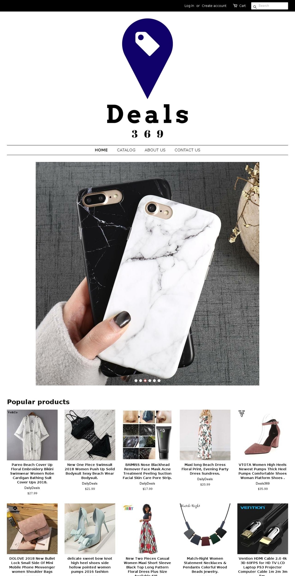 deals369.com — Shopify storefront screenshot