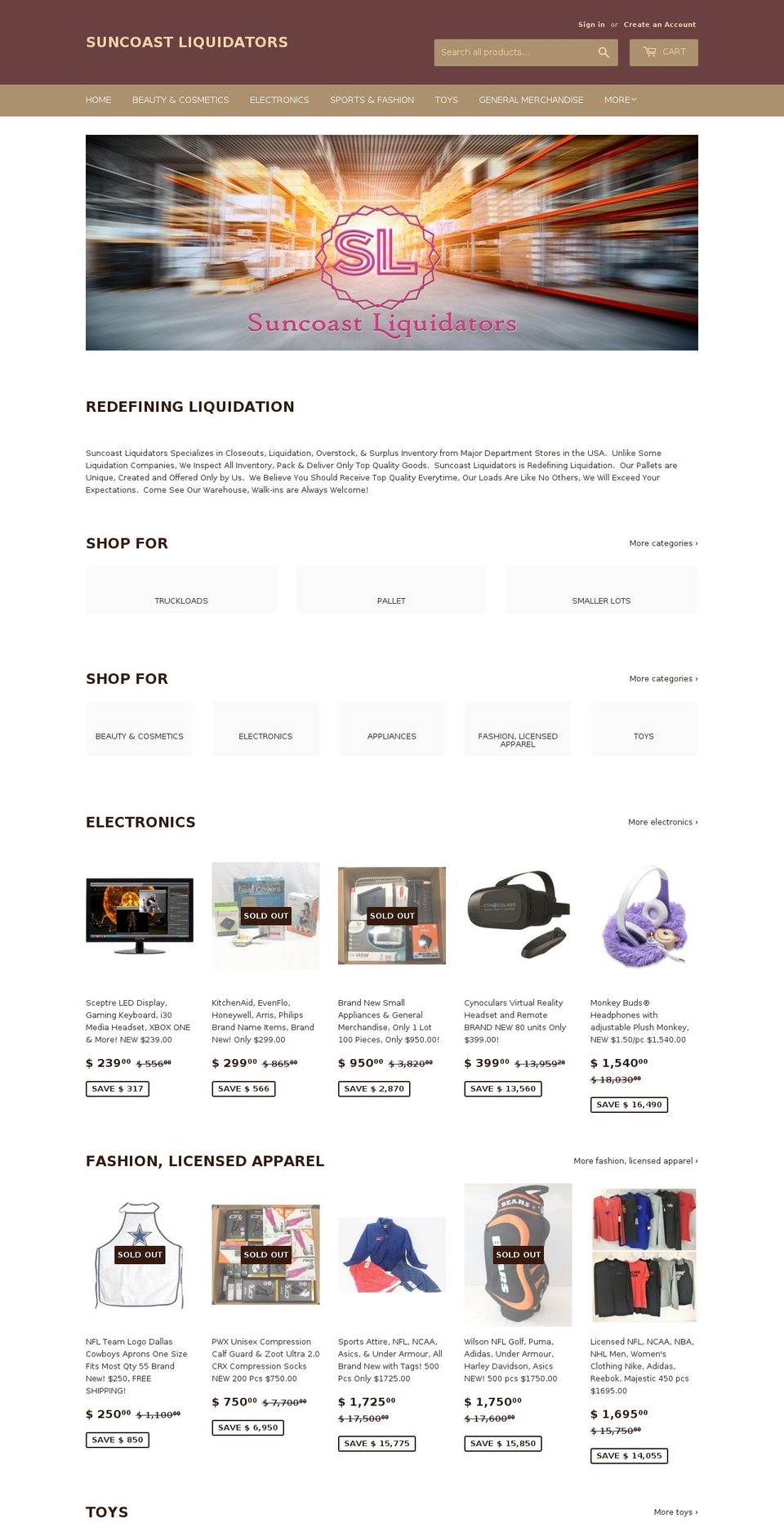 deals3b.com — Shopify storefront screenshot