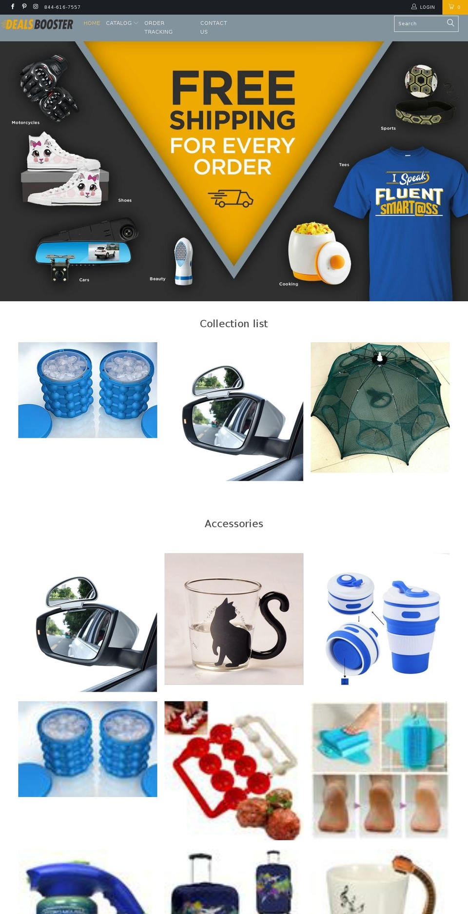 dealsbooster.com — Shopify storefront screenshot