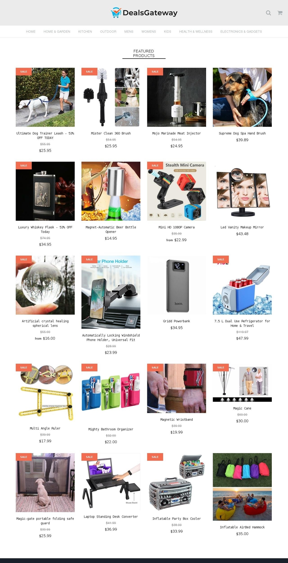 dealsgateway.com — Shopify storefront screenshot