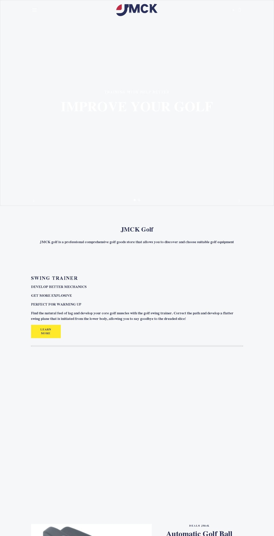 dealsjmck.com shopify website screenshot