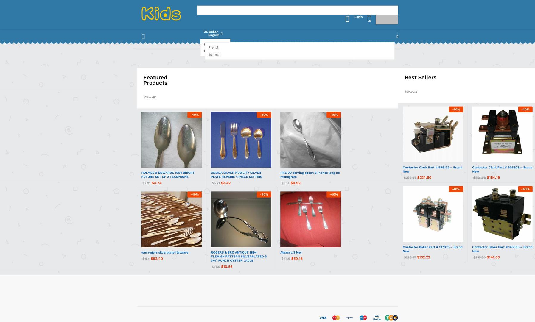 dealsndeals.store shopify website screenshot