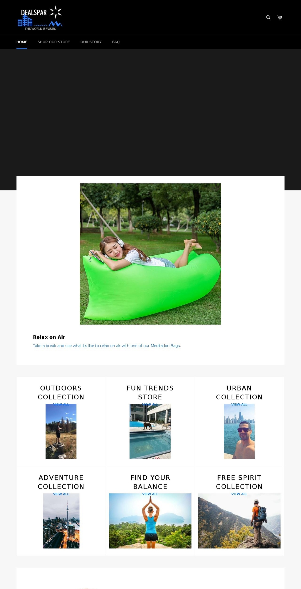 dealspar.com — Shopify storefront screenshot