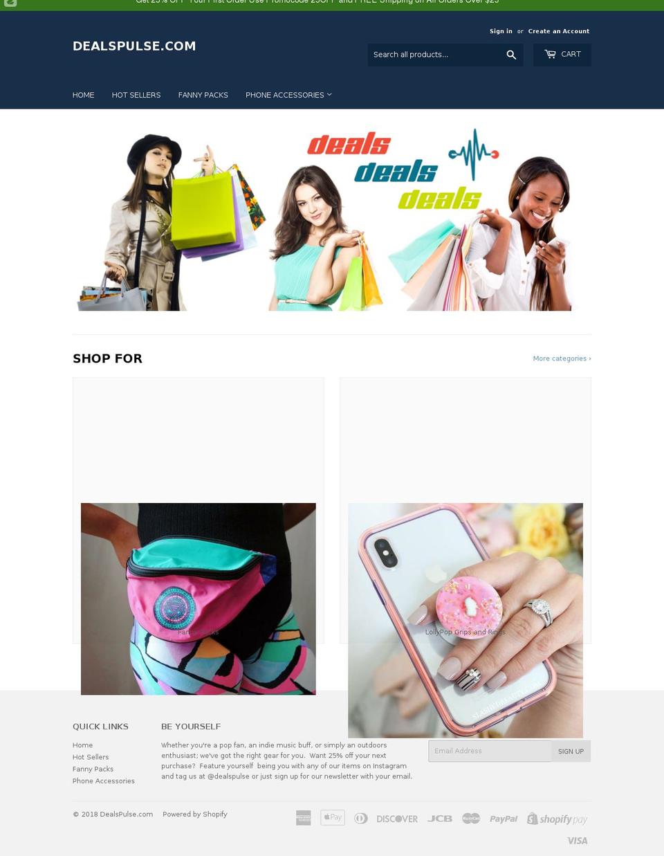 dealspulse.com — Shopify storefront screenshot
