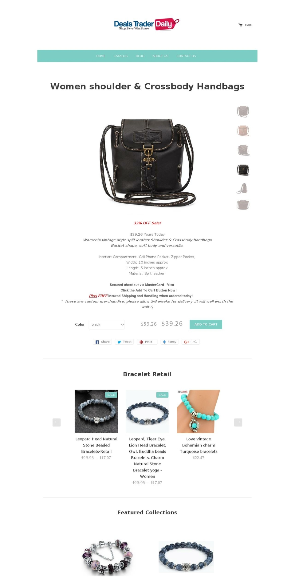 dealstraderdaily.com shopify website screenshot