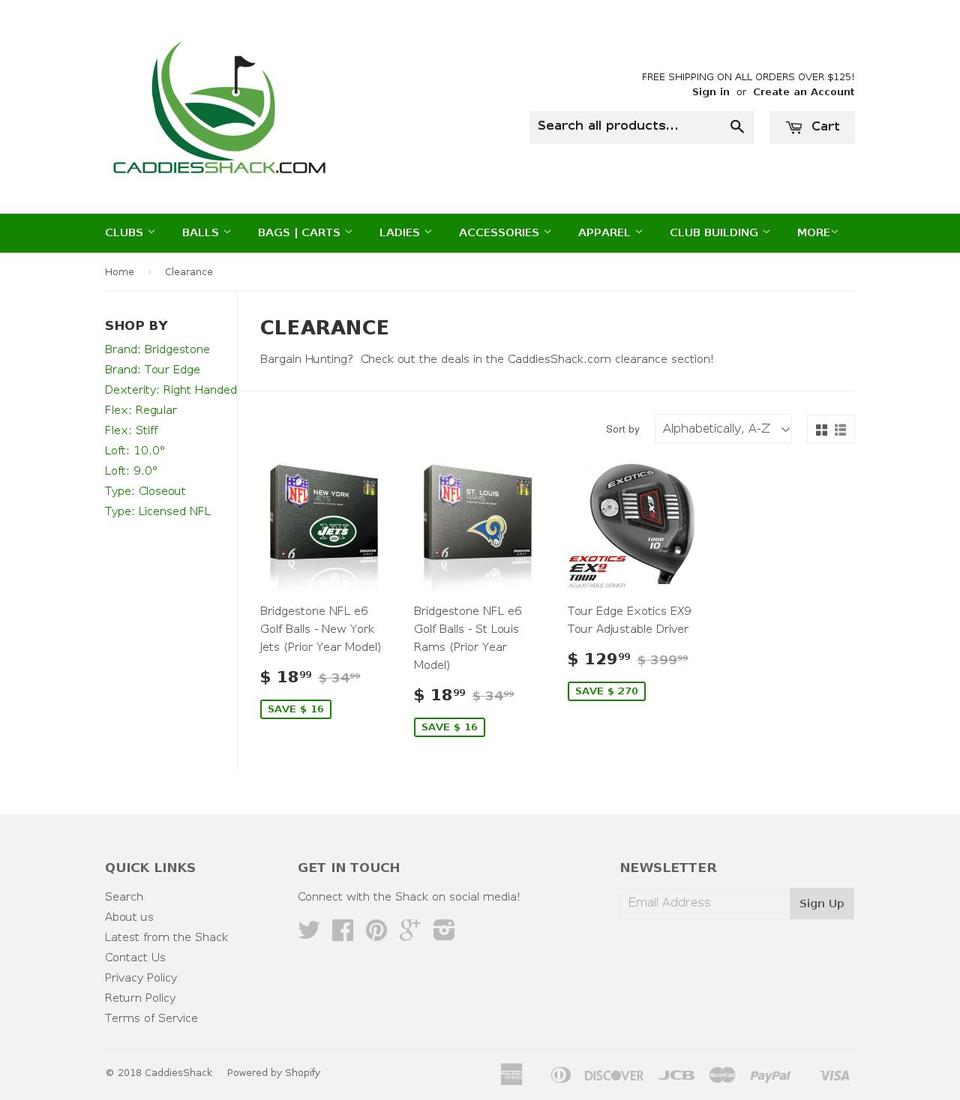 dealsunderpar.com — Shopify storefront screenshot