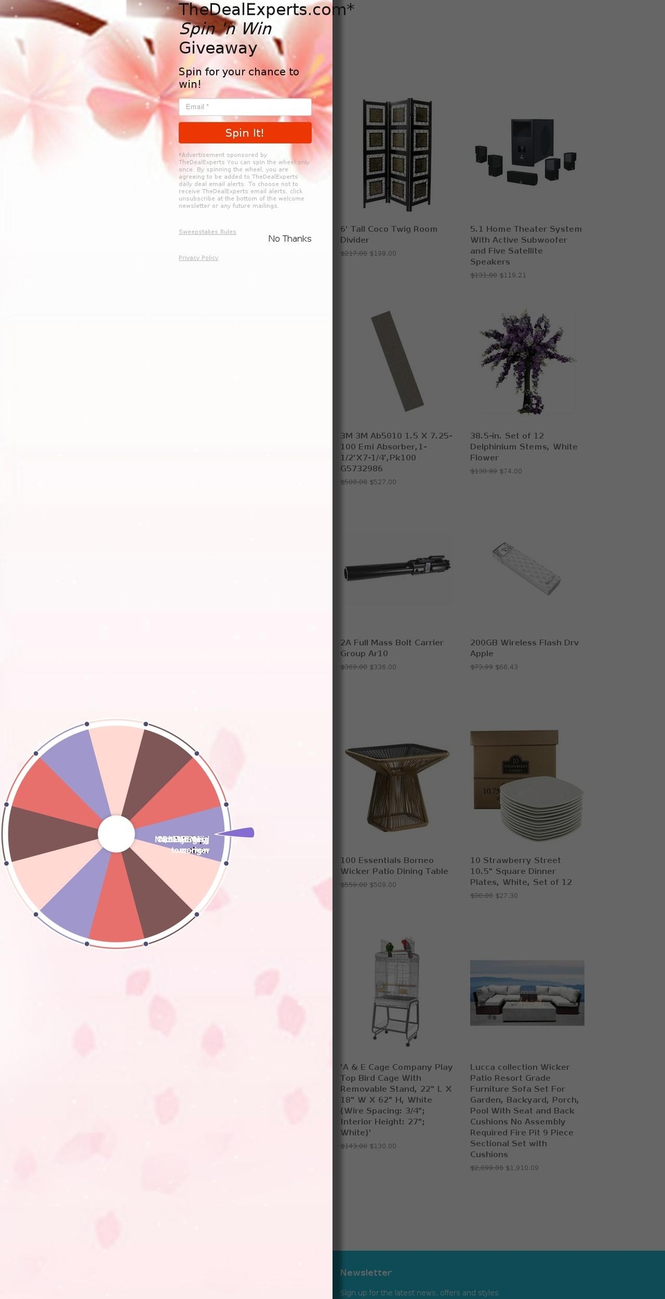 dealtrends.net shopify website screenshot