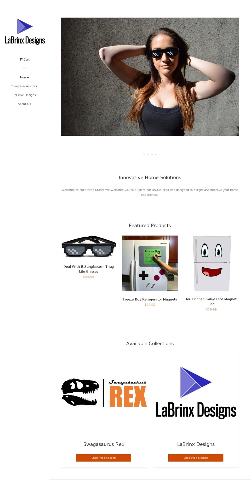 dealwithitsunglasses.com shopify website screenshot