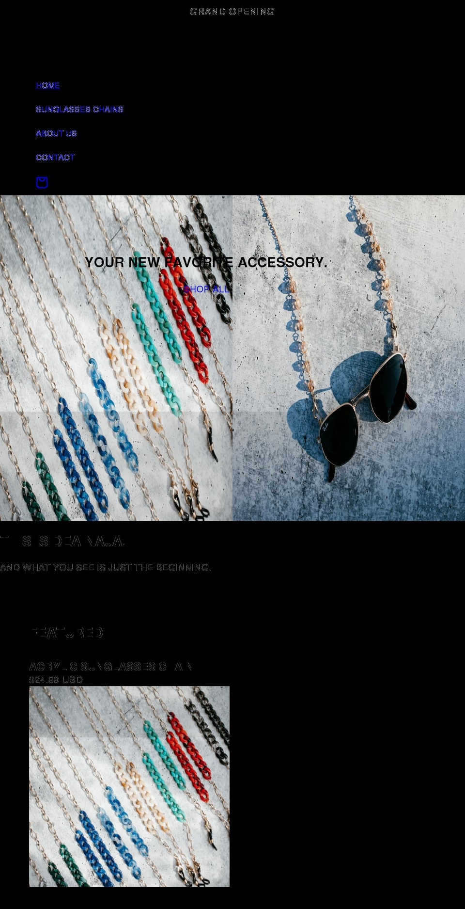 deanaja.com shopify website screenshot