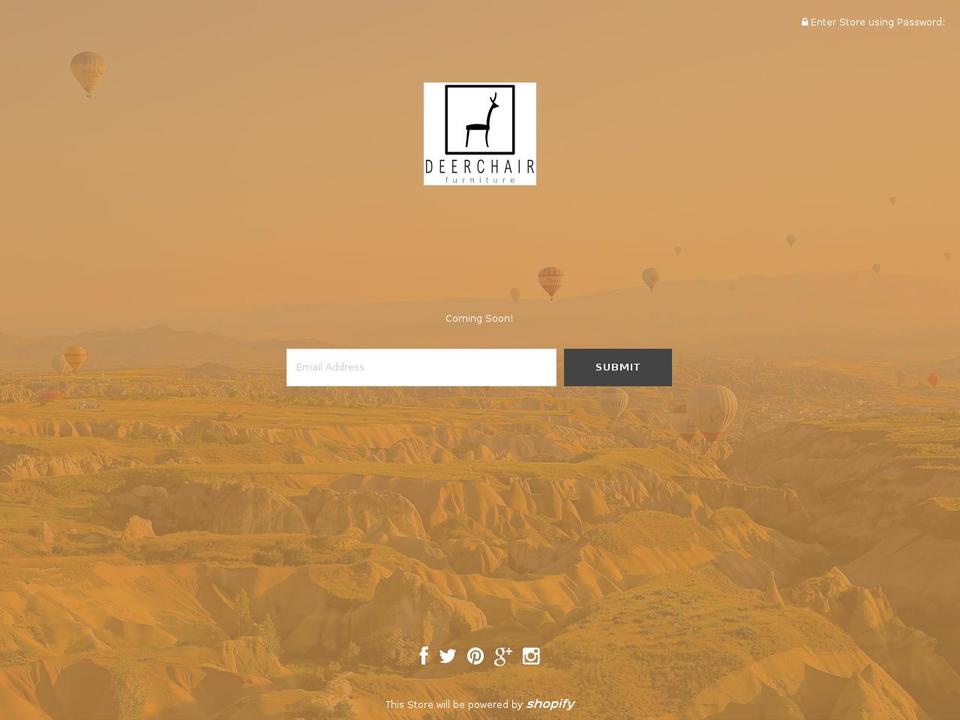 dearchair.com shopify website screenshot