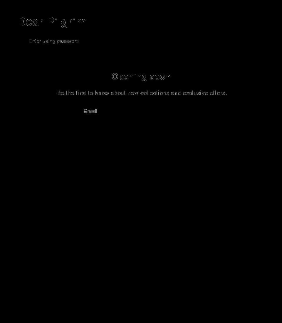 dearpilgrim.com shopify website screenshot