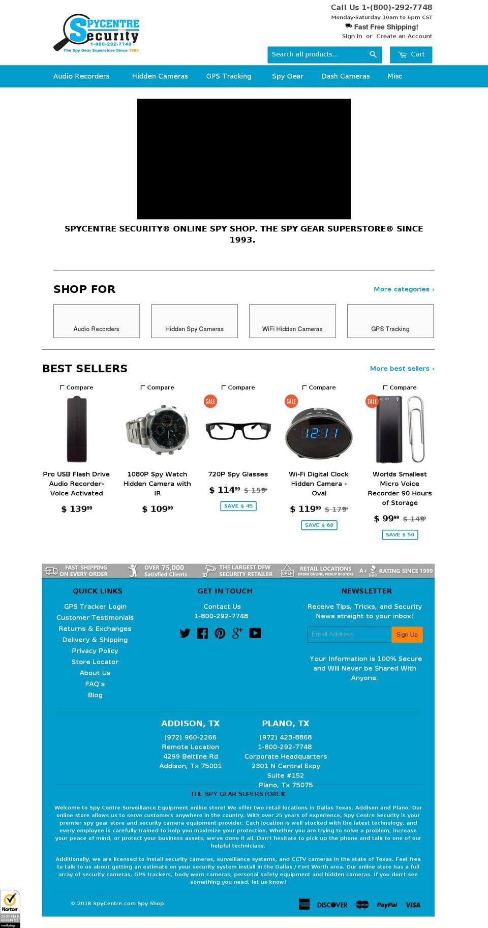 dearsecurity.com — Shopify storefront screenshot