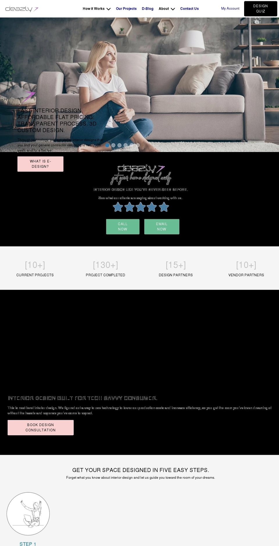 deazly.com shopify website screenshot