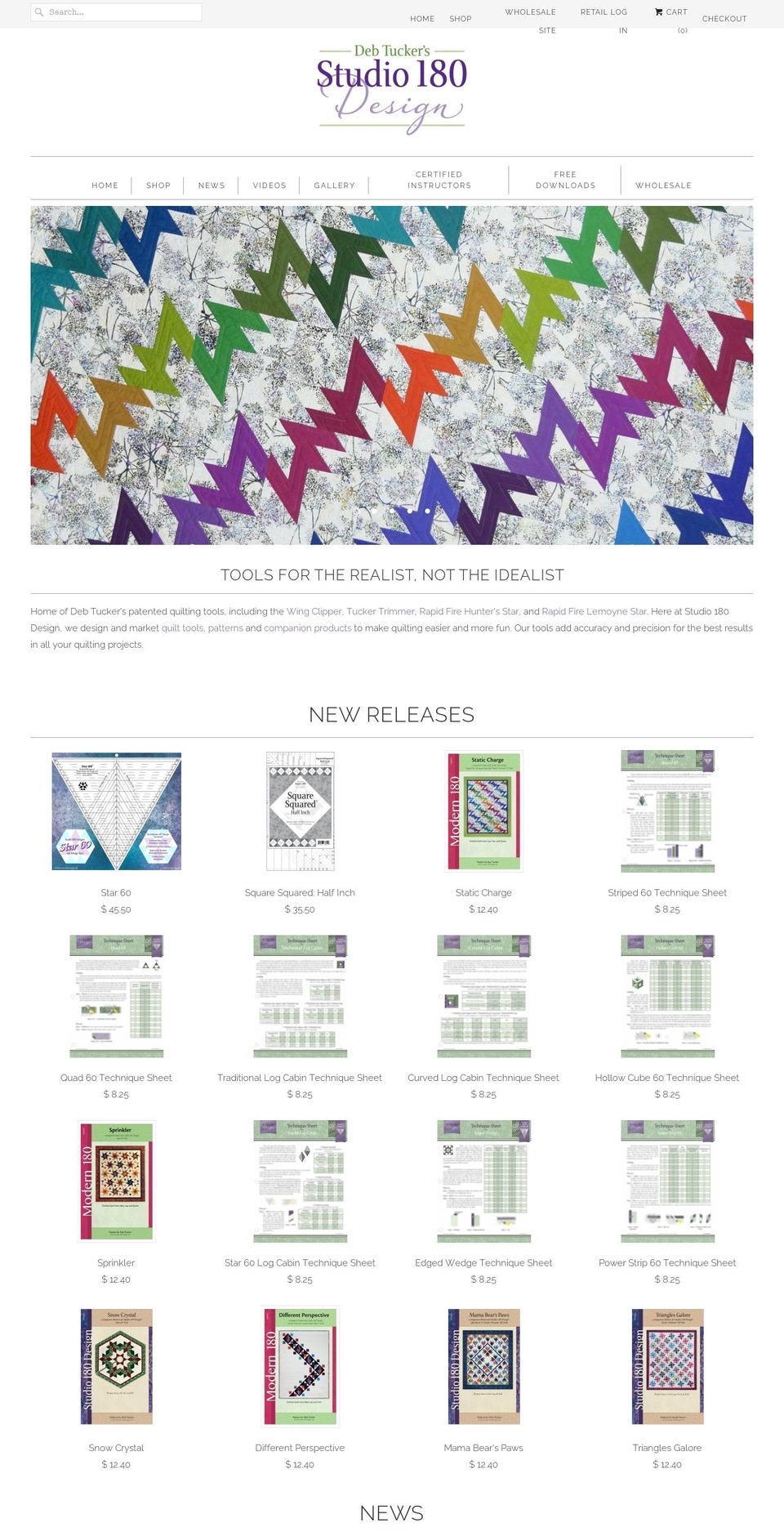deb-tuckers-studio-180-design.myshopify.com shopify website screenshot