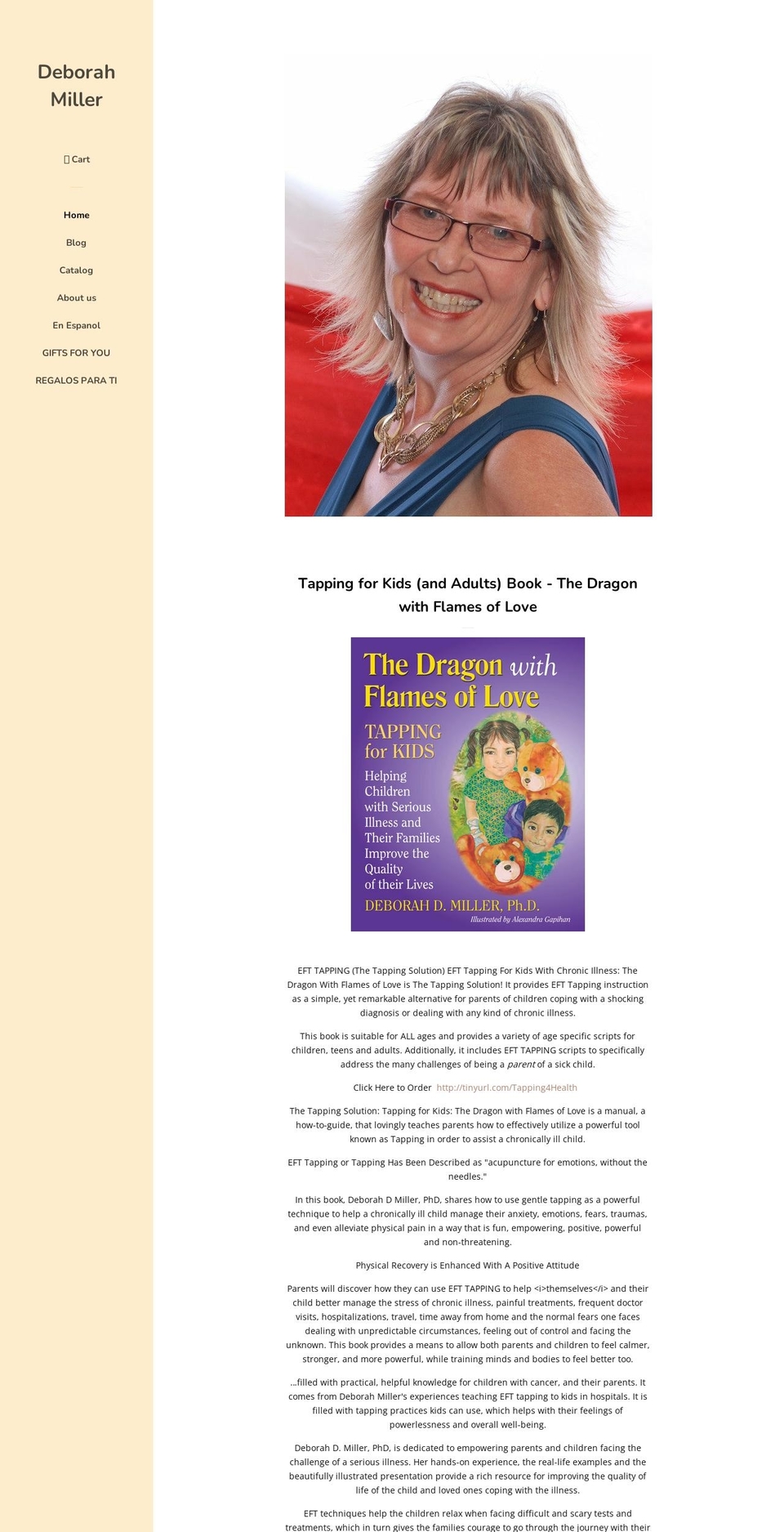deborah-miller.myshopify.com shopify website screenshot