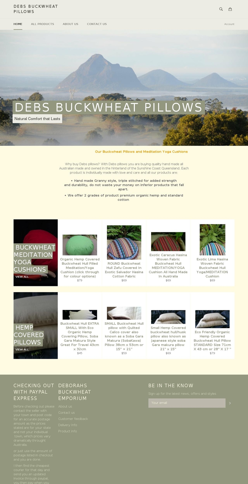 deborahsemporium.com.au shopify website screenshot