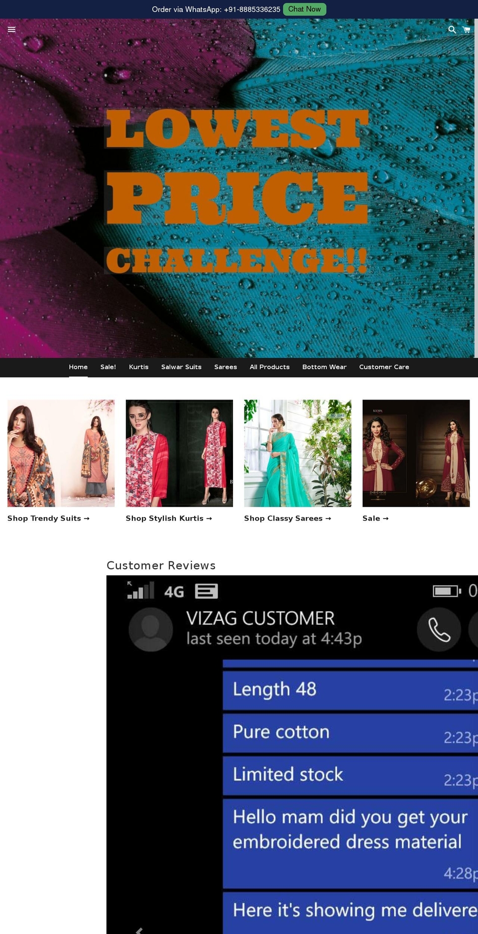 deccantrends.com — Shopify storefront screenshot