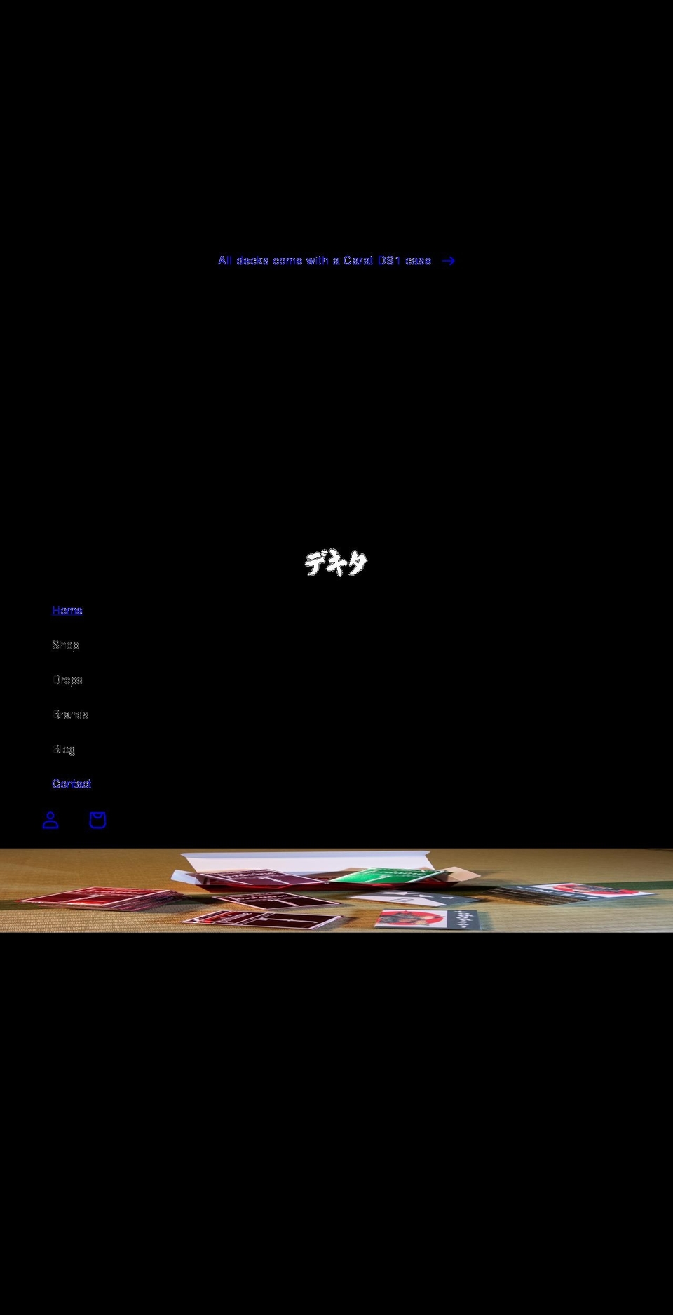 deckita.com shopify website screenshot