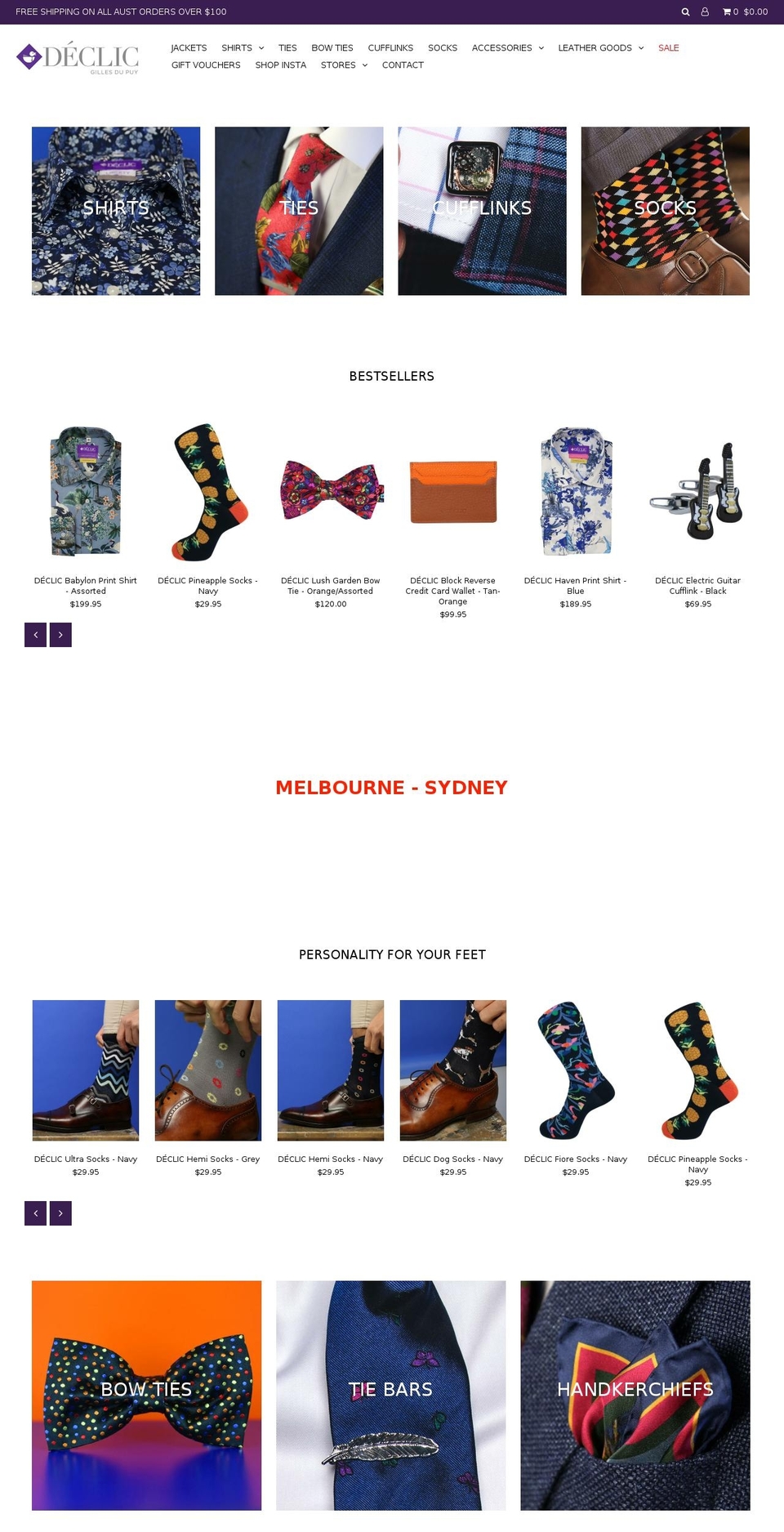 declic.com.au shopify website screenshot