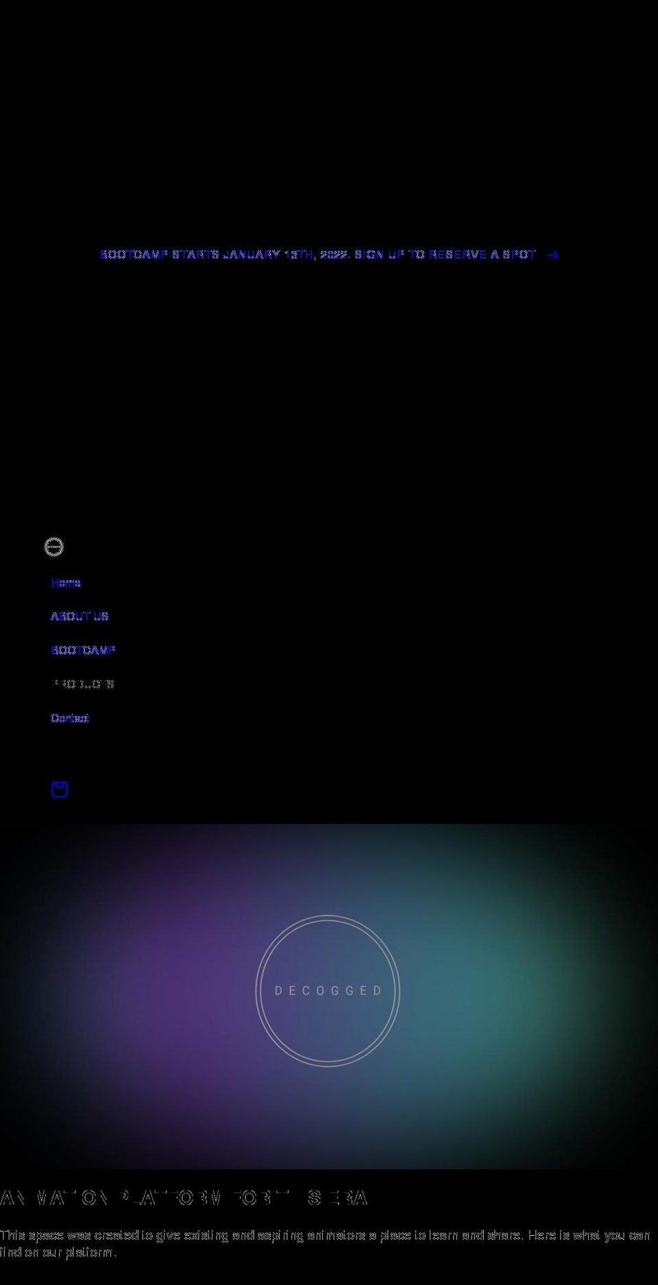 decogged.com shopify website screenshot