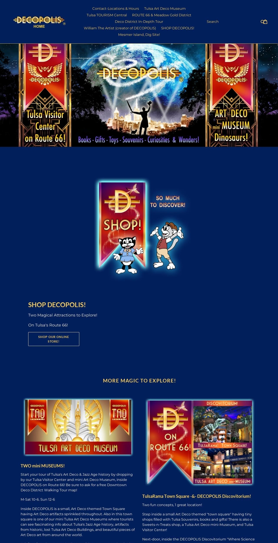 decopolis.net shopify website screenshot