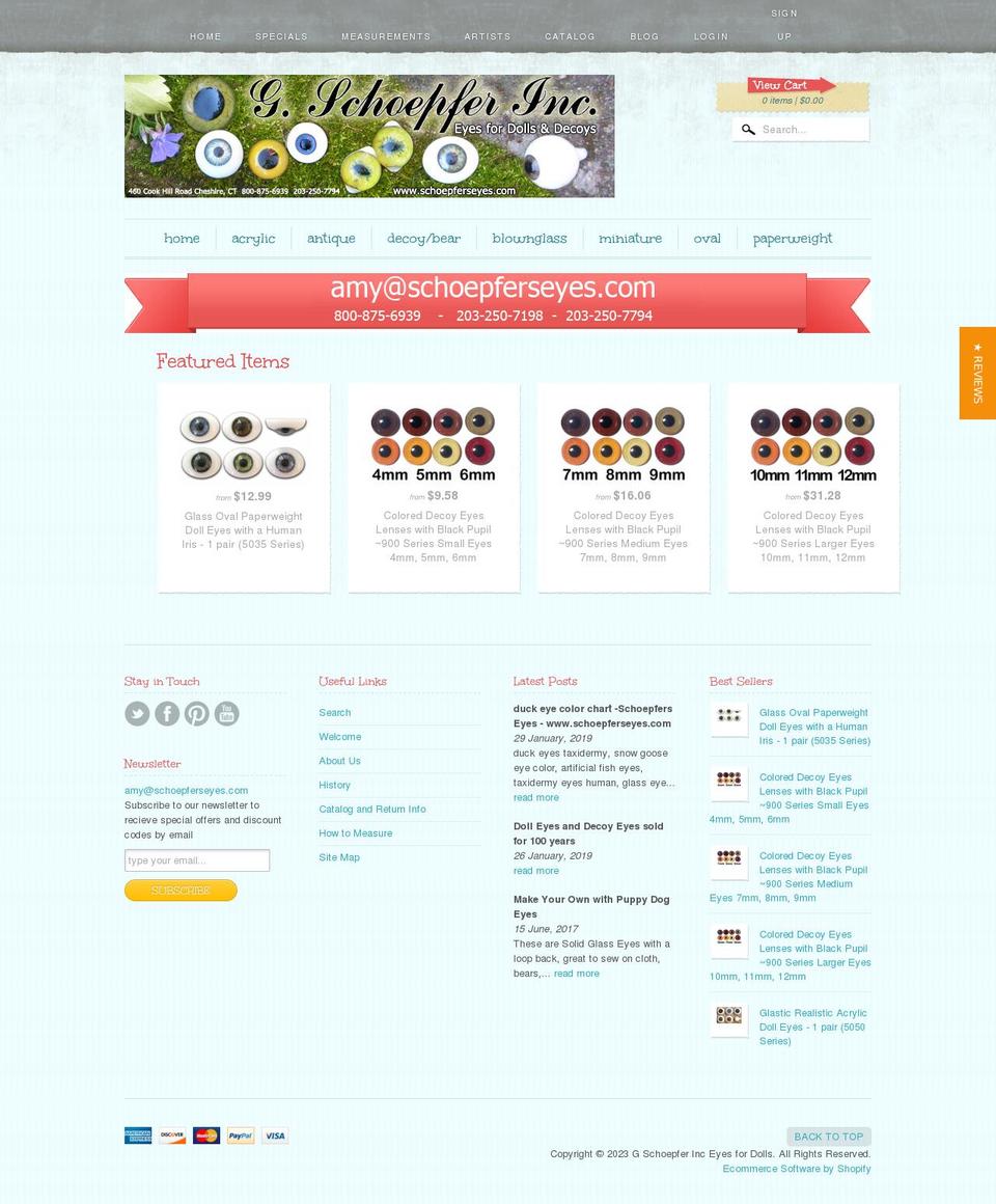 Flex 1 Shopify theme site example decoyeyes1907.com