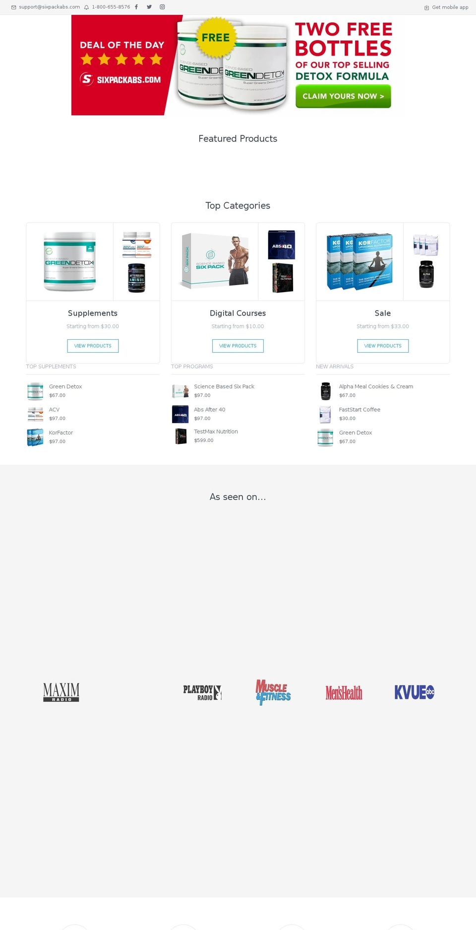 dedicationstack.com shopify website screenshot