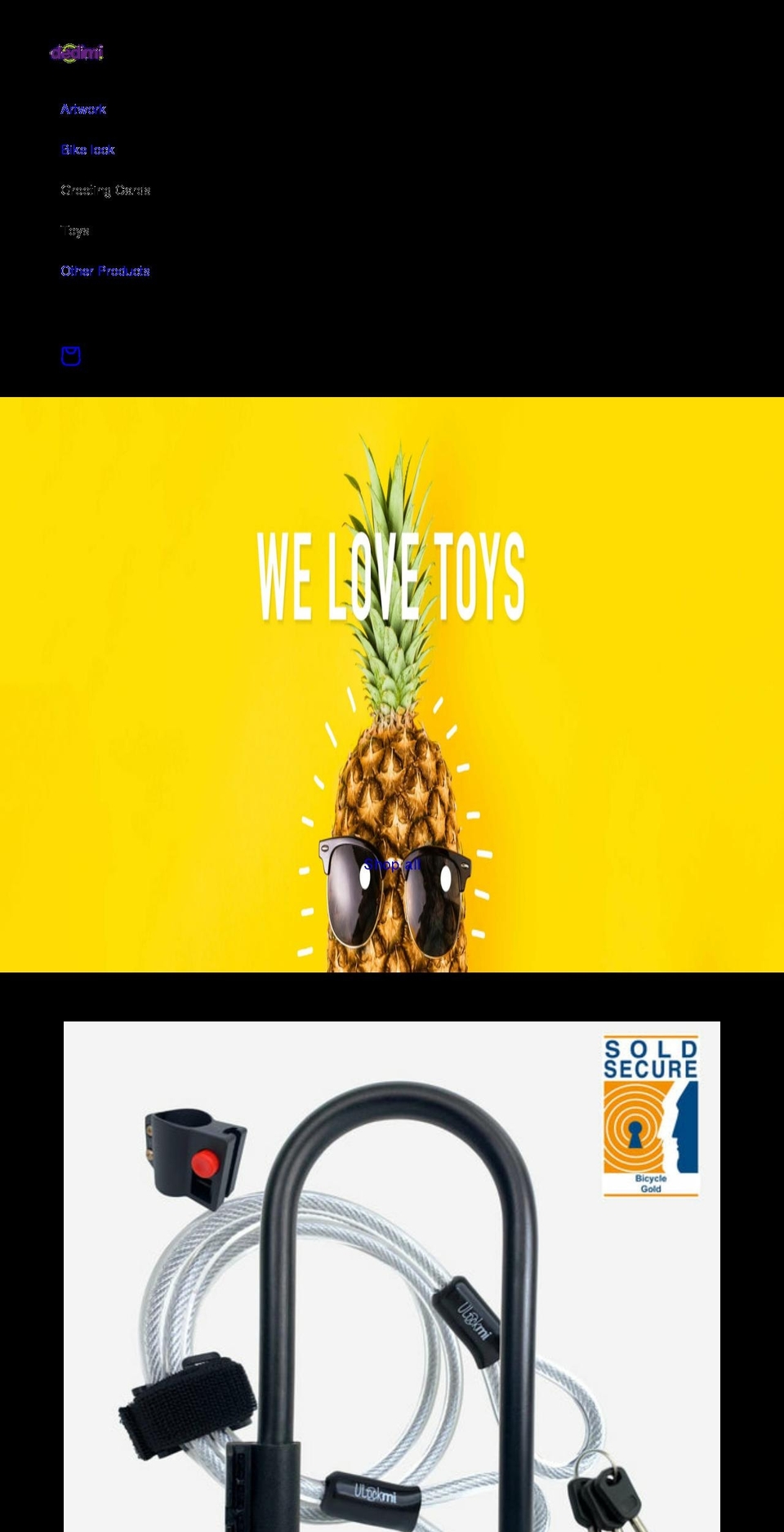 dedimi.com shopify website screenshot