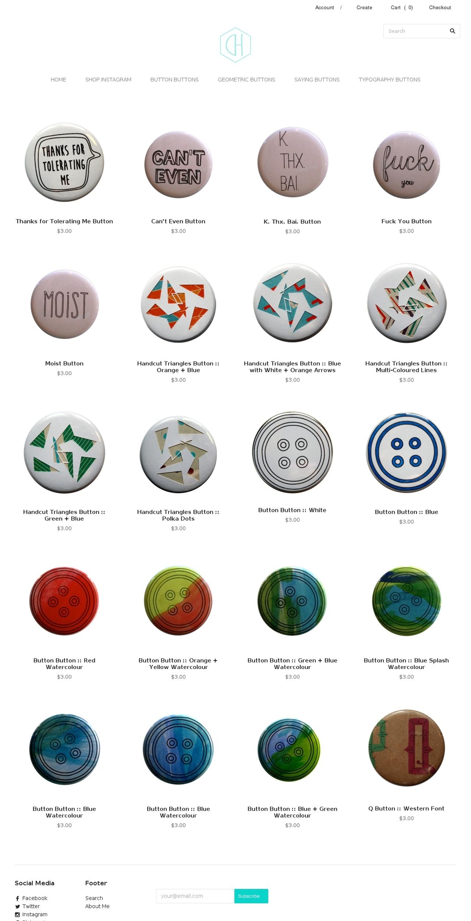 deehappy.com shopify website screenshot