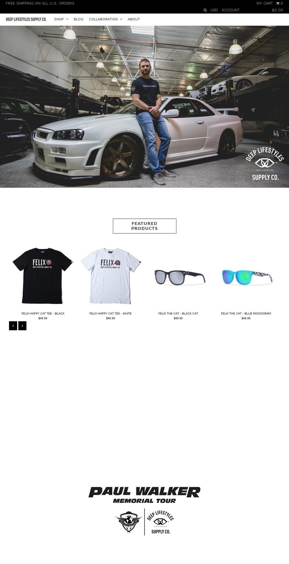 deepeyewear.com shopify website screenshot