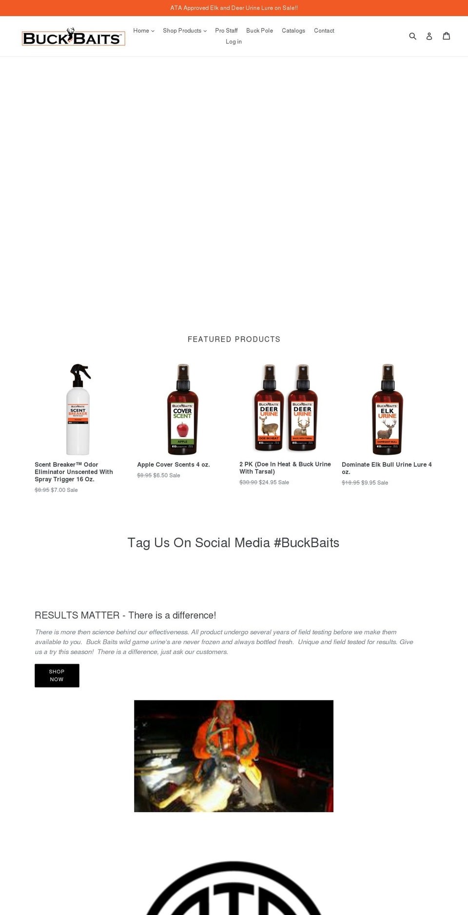 deercampmug.com — Shopify storefront screenshot