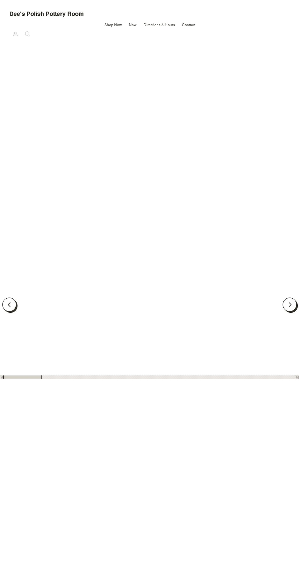 deespolishpotteryroom.com shopify website screenshot