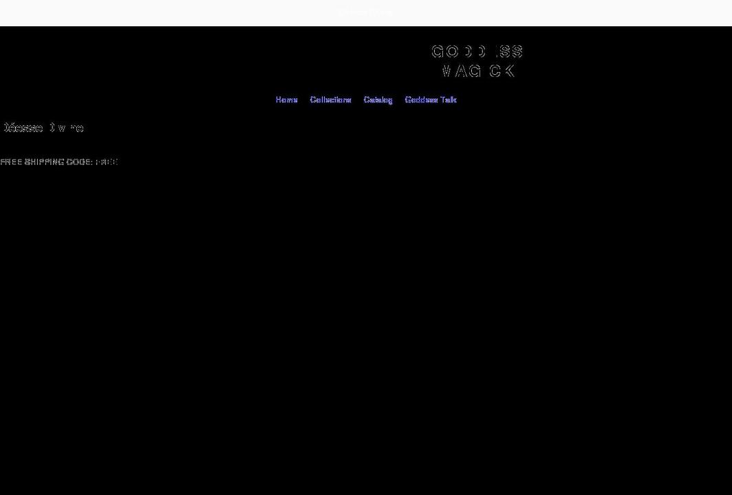 deessedivine.com shopify website screenshot