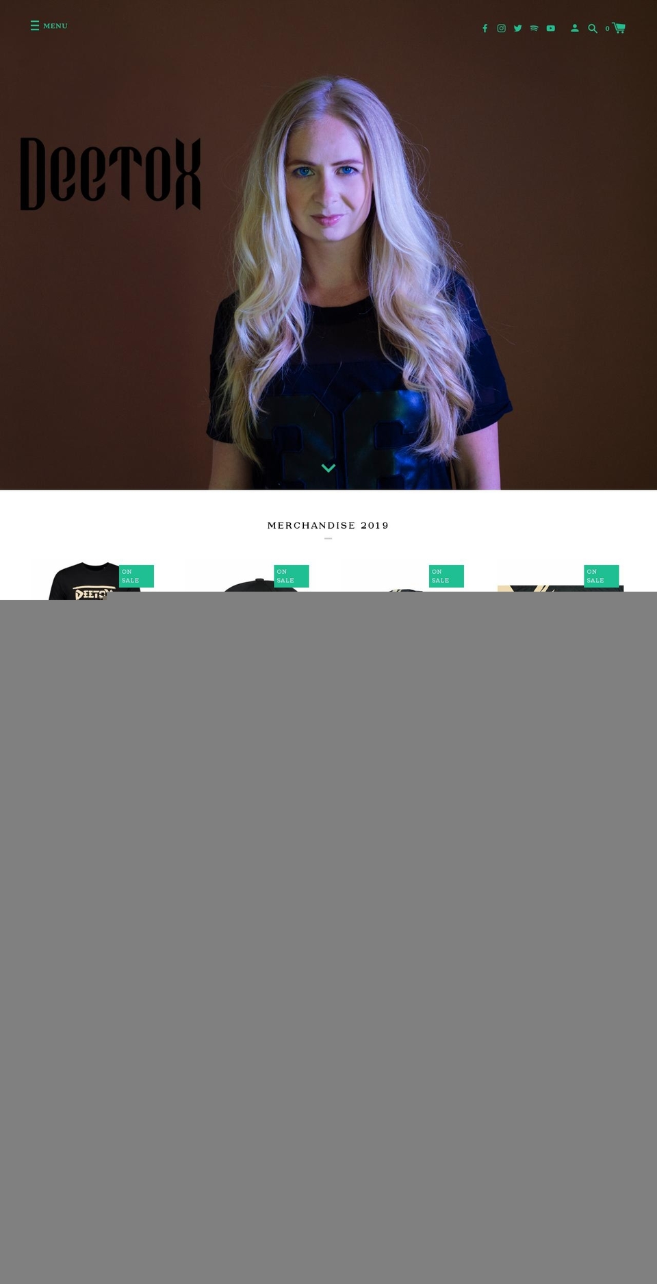 deetox.nl shopify website screenshot