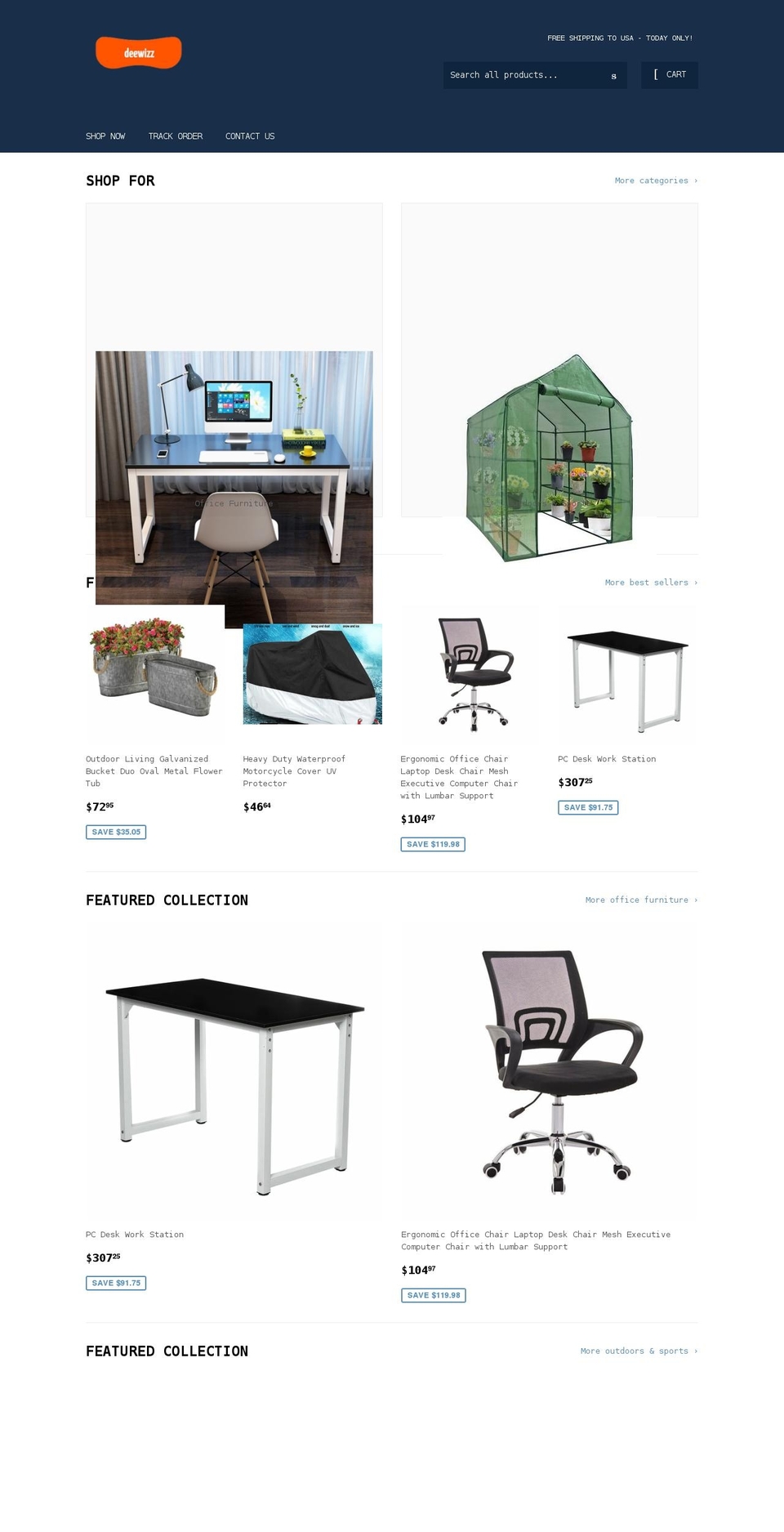 deewizz.com shopify website screenshot