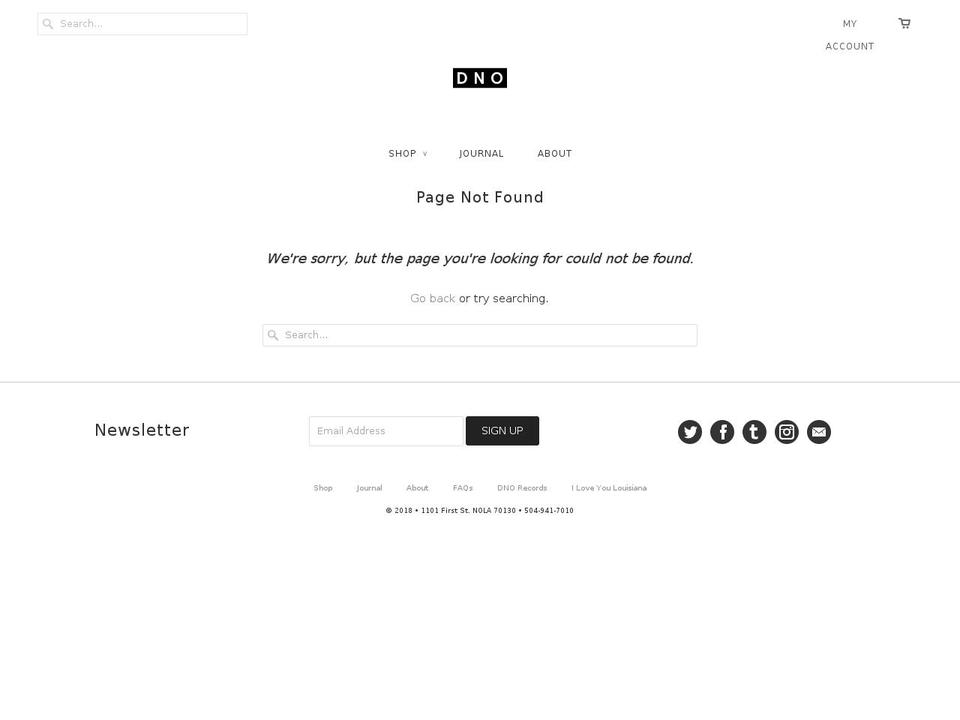 DNO Shopify theme site example defendthecoast.org