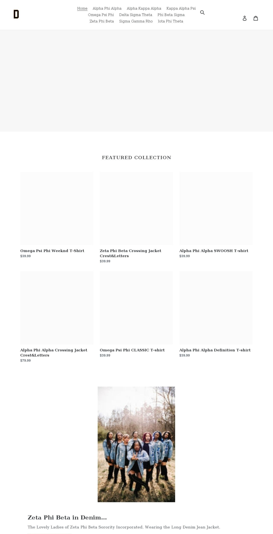 deferenceclothingstore.com shopify website screenshot