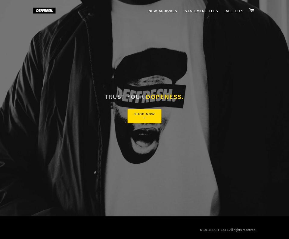 deffresh.com — Shopify storefront screenshot